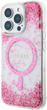 Etui Guess HC Resin Bottom Glitter MagSafe do Apple iPhone 16 Pro Max Pink (3666339429812) - obraz 2