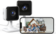 Вітринний зразок IP-камера GNCC GC2 3Mpx Full HD1080p Wi-Fi для дому та офісу білого кольору виявлення руху/звуку, двосторонній - зображення 1