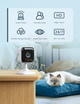 Вітринний зразок IP-камера GNCC GC2 3Mpx Full HD1080p Wi-Fi для дому та офісу білого кольору виявлення руху/звуку, двосторонній - зображення 2