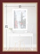 Фоторамка пластиковая 15х21 багет: AM1515-X273 Темное дерево с золотом (с глянцевым стеклом 1-1.5мм, двп) EmojiFrame - изображение 6