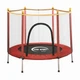 Батут дитячий King Sport 140см с защитной сеткой + 6 опорных ножек Red - изображение 1