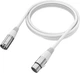 Kabel Fifine L9CW XLR Male - XLR Female 1.8 m White (4820216978780) - obraz 1