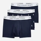 Набір трусів-боксерів чоловічих бавовняних Polo Ralph Lauren 714830299058 S 3 шт Темно-синій (3616538408187) - зображення 1