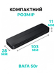 Внешний корпус карман для SSD M.2 NVMe и SATA USB 3.2 Gen 2 – 10Гбит/с – игровой адаптер переходник бокс для диска NGFF на контроллере RTL9210B - изображение 8