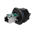 Розетка на панель, роз'єм RJ45, IP67, CNLINKO, YT-RJ45-JSX-01-001 - зображення 2