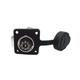 Панельна герметична розетка CNlinko LP-16-J09SX-03-401, IP67, 9pin, 5A/250В - зображення 2