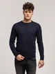 Sweter męski bawełniany Lee Cooper Andy-Organic 2XL Granatowy (5905991746430) - obraz 3