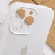 Чохол Silicone Premium case з захистом камери для iPhone 14 Pro Full Camera Protective white 9850 - изображение 5