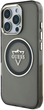 Etui Guess IML Metal Mountain Logo MagSafe do Apple iPhone 16 Pro Black (3666339433680) - obraz 2