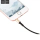 Аудіокабель HOCO UPA02 AUX Spring Audio cable чорний - изображение 2