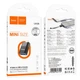 Перехідник HOCO UA36 iP male to USB female OTG transparent adapter чорний - изображение 2