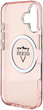 Etui Guess IML Metal Mountain Logo MagSafe do Apple iPhone 16 Pink (3666339434113) - obraz 7