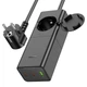 Мережевий зарядний пристрій HOCO NS4 Sharp PD65W(2C1A) desktop socket(EU/GER) чорний - изображение 2
