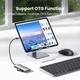 USB-хаб UGREEN CM480 USB-C to 2× USB 3.2+2×USB-C Adapter 10G (UGR-30758) - изображение 3