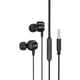 Навушники BOROFONE BM94 Sonar universal earphones with microphone чорний - изображение 3
