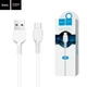 Кабель HOCO X20 USB to Type-C 3A, 1m, PVC, TPE connectors, White - зображення 2