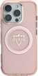 Etui Guess IML Metal Mountain Logo MagSafe do Apple iPhone 16 Pro Max Pink (3666339434144) - obraz 3