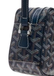 Премиальная сумка через плечо Goyard темно-синяя. - изображение 3
