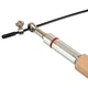 Скакалка скоростная с подшипником и деревянными ручками Proesce Jump Rope 4874 длина 3м - изображение 3