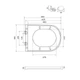 Сидіння-кришка для унітазу MIXXUS PREMIUM SEAT COVER ELLIPSE-2006 425х360х25mm дюропластове швидкознімне з мікроліфтом (MP6689) - изображение 2