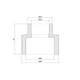 Муфта PPR Thermo Alliance 50х32 - зображення 2
