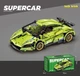 Конструктор машина Спорткар Lamborghini Салатовый 470 деталей - изображение 7