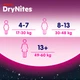 Підгузки-трусики Huggies DryNites для дівчаток 4-7 років 10 шт. (5029053527581) - зображення 7