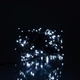 Новогодняя гирлянда комнатная нить 18 м 180 LED комнатная гирлянда черный провод Белый свет W180LED18MBW - изображение 2