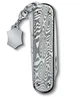 Нож Victorinox Classic Brilliant Damast 58 мм 5 функций накладки дамаская сталь (0.6221.34) - изображение 4