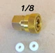 Квік G1/8 BSPP Female to Female конектор фостер ПЦП PCP пневматики високого тиску 300атм 25мпа 300бар 30мпа ВТ ВД ПСП Швидкоз'ємний балона повітря гвинтівки рушниці шланг штуцер - изображение 1