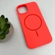 Чохол для смартфона Cosmic Silicone Case Magnetic for Apple iPhone 13 29,Peach (SilMag13-29) - зображення 4