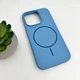 Чохол для смартфона Cosmic Silicone Case Magnetic for Apple iPhone 13 Pro Max 24,Azure (SilMag13PM-24) - изображение 4
