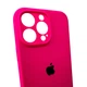 Чохол Premium для смартфона Silicone Full Case AA Camera Protect for Apple iPhone 16 Pro Max 23,Shiny Pink (FullAAi16PM-23) - зображення 6