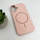 Чохол Premium для смартфона Cosmic Silicone Case Magnetic for Apple iPhone 16 19,Pink Sand (SilMag16-19) - зображення 4