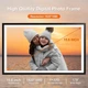 Цифрова фоторамка 15.6 дюйма FRAMEO 32GB вбудованої пам'яті Wi-Fi велика електронна рамка із сенсорним керуванням екран IPS Full HD 1920×1080 розумна рамка для фото з додатком Frameo подарунок для миттєвого обміну фото MARITIMUS GB-PW156 - зображення 12