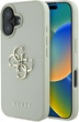 Etui Guess Grained Big 4G & Classic Logo do Apple iPhone 16 Green (3666339424978) - obraz 1