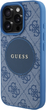 Etui plecki Guess 4G Circle Classic Logo MagSafe do Apple iPhone 16 Pro Blue (3666339426644) - obraz 2