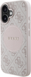 Панель Guess 4G Circle Classic Logo MagSafe для Apple iPhone 16 Pink (3666339426774) - зображення 2