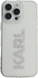 Панель Karl Lagerfeld IML Rhinestones Logo для Apple iPhone 16 Pro Transparent (3666339356668 - зображення 3