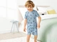 Пижама (футболка и шорты) для мальчика Lupilu LIDL 450277 098-104 см (2-4 years) Голубой - изображение 3
