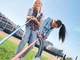 Джинсы Skinny с люрексовой нитью для девочки Pepperts LYCRA® 328899 164 см (13-14 years) Синий - изображение 3