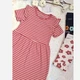 Платье в рубчик для девочки Lupilu LYCRA® 476163 110-116 см (4-6 years) Розовый - изображение 3