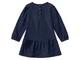 Платье с длинными рукавами для девочки Lupilu LIDL 386733 086-92 см (12-24 months) темно-синий - изображение 4