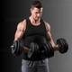 Гантели композитные наборные 30 кг (2×15 кг) WCG Hard Edition со стальным грифом Ø28 мм (антиударные диски) - изображение 2