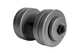Гантели композитные наборные 26 кг (2×13 кг) WCG Grey Edition, пластиковый гриф Ø30 мм (антиударные диски) - изображение 4