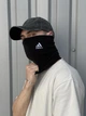 Бафф флисовый теплый с вышитым логотипом Adidas черный - изображение 2