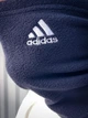 Бафф флисовый теплый с вышитым логотипом Adidas синий - изображение 5