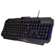 Клавіатура MSI FORGE GK100 104key, USB-A, EN/UKR/RU, ColorLED, чорний - зображення 4