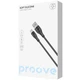 Кабель Proove Soft Silicone USB to Type-C 3A (2m) white - изображение 2