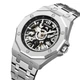 Наручний годинник Skmei M036SSI Silver Steel - изображение 2